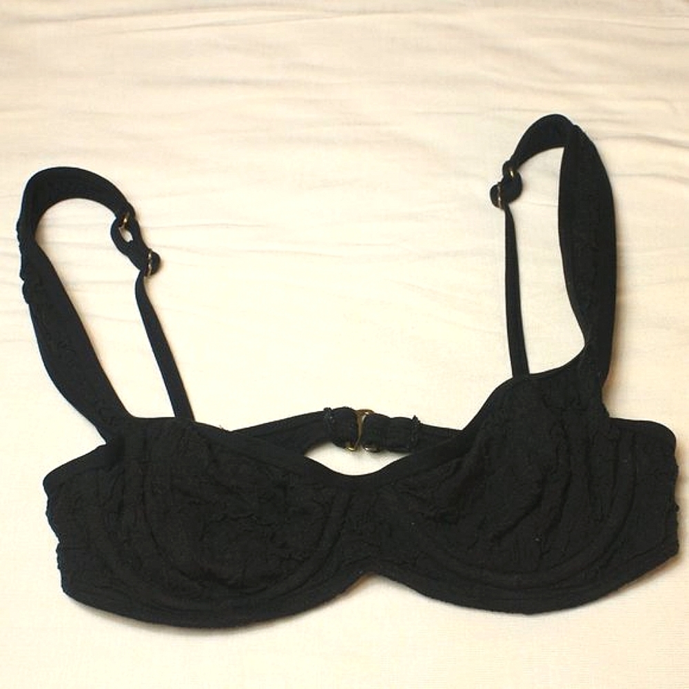 COCO RAVE Black Lace Bikini top